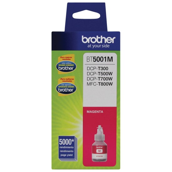 Botella De Tinta Brother Bt5001M Magenta - BT5001M