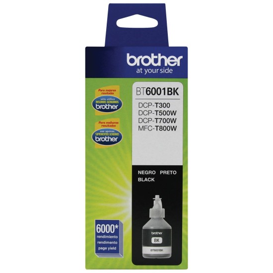 Botella De Tinta Brother Bt6001Bk Negro - BT6001BK