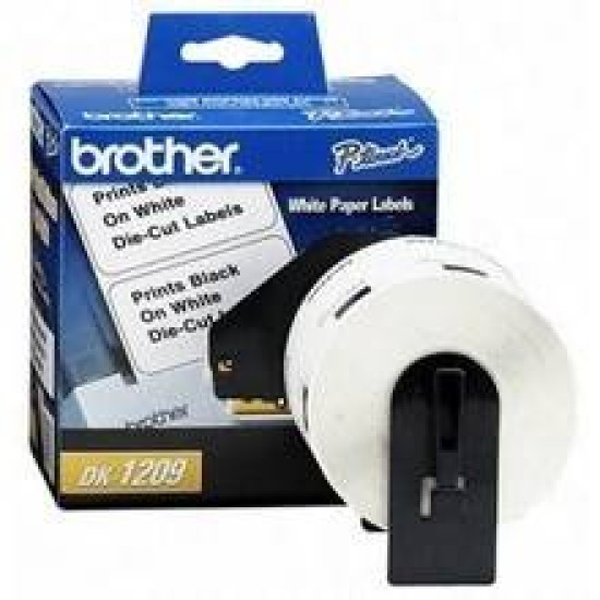 Etiquetas Brother Dk1209 Color Blanco - DK1209