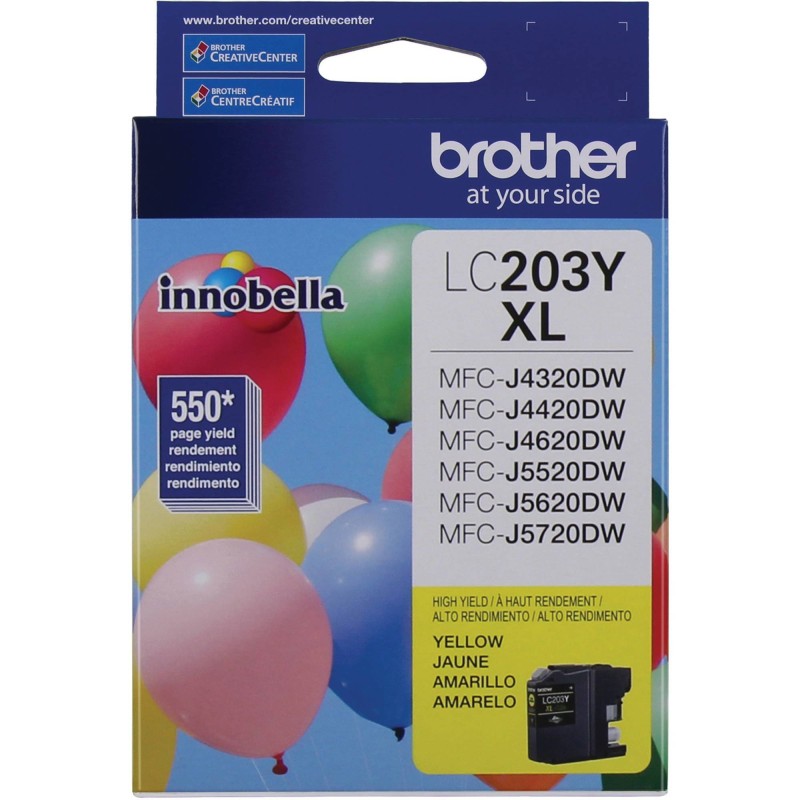 Tinta Brother Lc203Y Amarillo - LC203Y