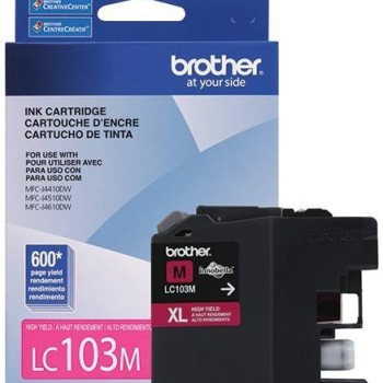 Cartucho de Tinta Brother Magenta LC103M Original - Alto Rendimiento XL