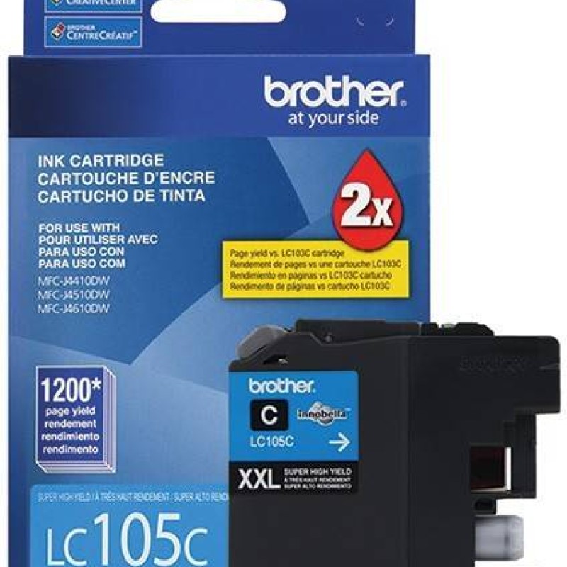 Tinta Brother Lc105C Cian - LC105C