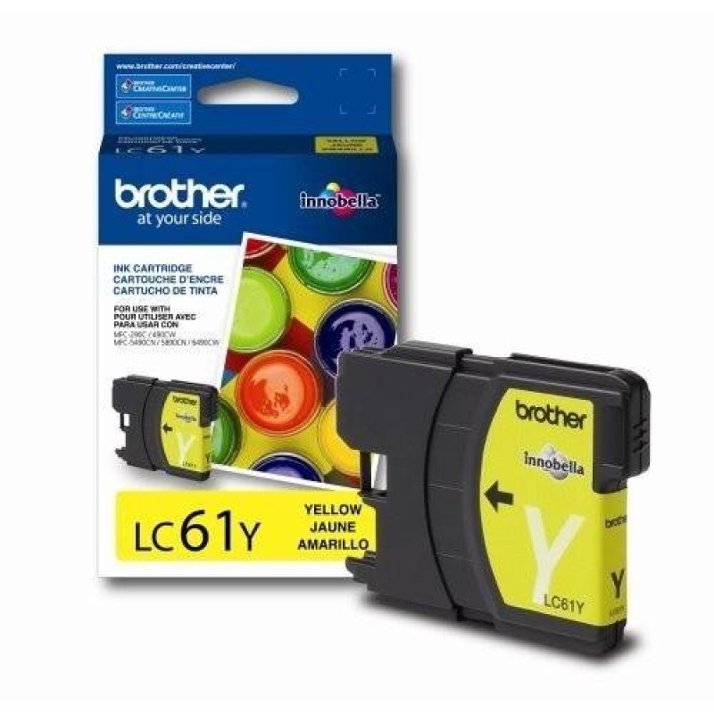 Tinta Brother Lc61Y Amarillo - LC61Y