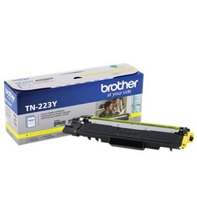 Tóner Brother Tn223Y Laser, Negro, 1300 Páginas, Amarillo, Hl L3210Cw, Hl L3230Cdw, Hl L3270Cdw, Hl L3290Cdw, Mfc L3710Cw, Mfc L3750Cdw, Mfc L3770Cdw - TN223Y