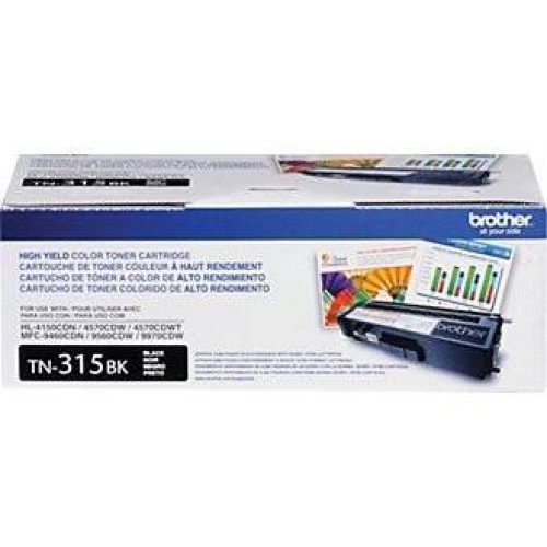 Cartucho de Tóner Brother TN315BK Negro 6000 Páginas Original