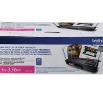 Cartucho Tóner Brother 3500 Páginas, Magenta, Laser, Negro - TN336M