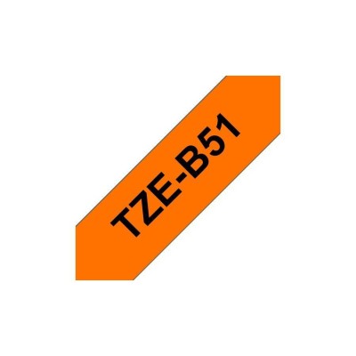 Cinta Negra Brother Tzeb51 Tz, Negro/Naranja - TZEB51