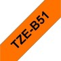 Cinta Negra Brother Tzeb51 Tz, Negro/Naranja - TZEB51