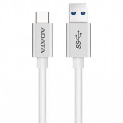 Cable Usb Adata Aca3Al 100Cm Csv Usb 3.1 A Usb C 1M Blanco - ACA3AL-100CM-CSV