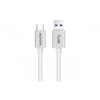 Cable Usb Adata Aca3Al 100Cm Csv Usb 3.1 A Usb C 1M Blanco - ACA3AL-100CM-CSV