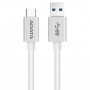 Cable Usb Adata Aca3Al 100Cm Csv Usb 3.1 A Usb C 1M Blanco - ACA3AL-100CM-CSV