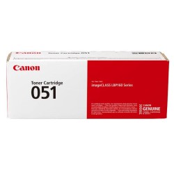 Cartucho de Tóner Canon 051 Negro Láser Original - Modelo 2168C001AA