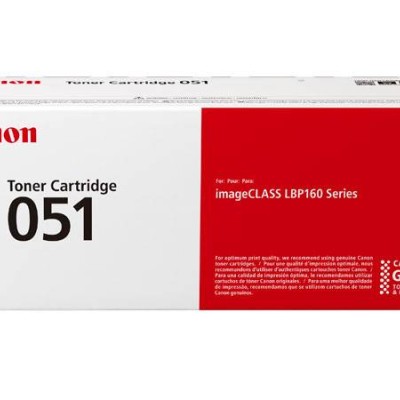 Cartucho Canon 051 Bk Negro, Laser - 2168C001AA