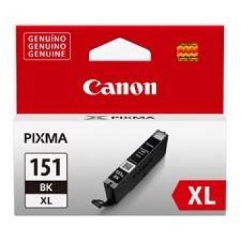 Tanque De Tinta Canon Cli 151Xl Bk Negro, Inyección De Tinta, Caja - 6477B001AA