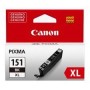 Tanque De Tinta Canon Cli 151Xl Bk Negro, Inyección De Tinta, Caja - 6477B001AA