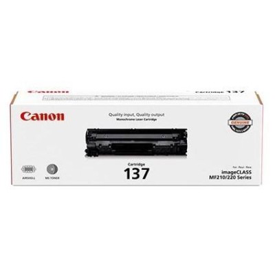Cartucho Tóner Canon 137 2400 Páginas, Negro, Laser - 9435B001AA Cartucho Tóner Canon 137 2400 Páginas, Negro, Laser - 9435B001AA