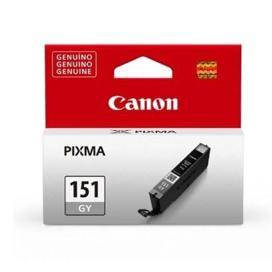 Cartucho Canon Cli 151 Gy Gris, Inyección De Tinta, Caja - 6532B001AA