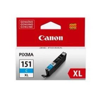 Tanque de Tinta Canon CLI-151XL Cian Original - 6478B001AA