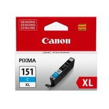 Tanque de Tinta Canon CLI-151XL Cian Original - 6478B001AA