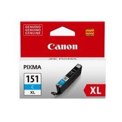 Tanque de Tinta Canon CLI-151XL Cian Original - 6478B001AA