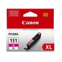 Tanque de Tinta Canon CLI-151XL Magenta Original, Alto Rendimiento, Modelo 6479B001AA