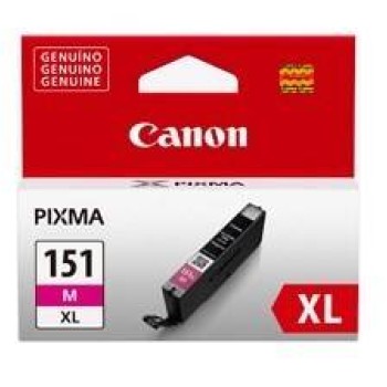 Tanque de Tinta Canon CLI-151XL Magenta Original, Alto Rendimiento, Modelo 6479B001AA Tanque de Tinta Canon CLI-151XL Magenta Original, Alto Rendimiento, Modelo 6479B001AA