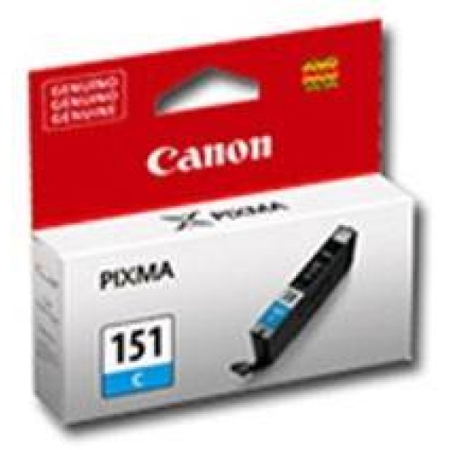 Cartucho de Tinta Canon CLI-151 C Cian Original para Impresoras PIXMA - 6529B001AA