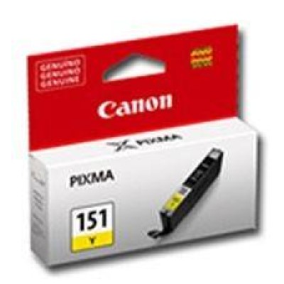 Cartucho Canon Cli 151 Y Amarillo, Inyección De Tinta, Caja - 6531B001AA