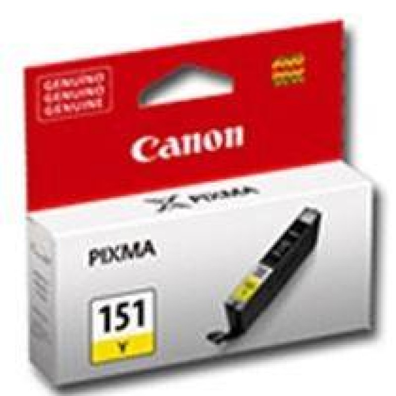 Cartucho Canon Cli 151 Y Amarillo, Inyección De Tinta, Caja - 6531B001AA