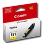 Cartucho Canon Cli 151 Y Amarillo, Inyección De Tinta, Caja - 6531B001AA