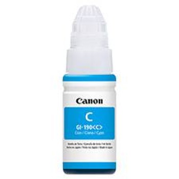 Tinta Canon Gi 190 Cyan P/G1100/G2100/G3100 0668C001Aa - GI-190C