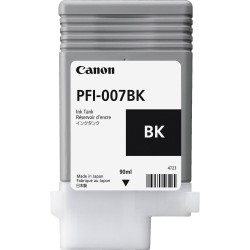 Tanque de Tinta Canon PFI-007 BK Negro 90ml para Impresoras imagePROGRAF - Modelo 2143C001AA
