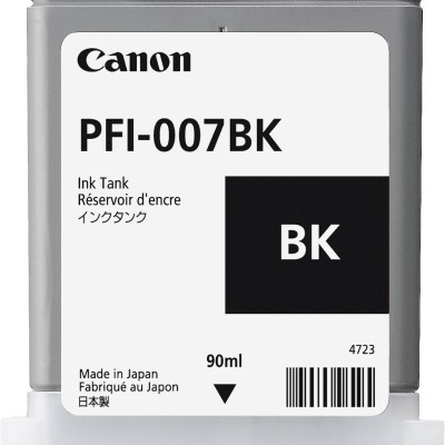 Tanque Canon Pfi 007 Bk Negro, Canon - 2143C001AA