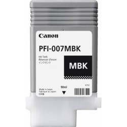 Tanque de Tinta Canon PFI-007 MBK Negro 90ml para imagePROGRAF iPF670 - 2142C001AA
