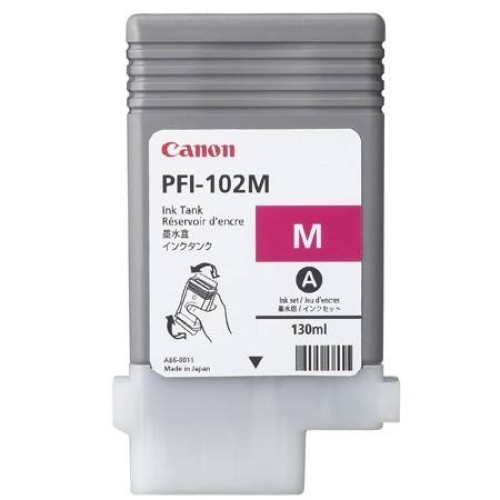 Tinta Canon PFI-102M Magenta 130ml - Cartucho Original para Impresoras Canon