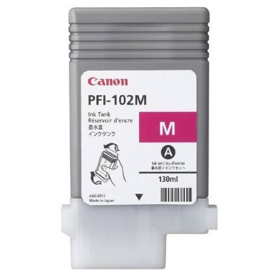 Tinta Canon Pfi 102M Magenta 130Ml - 0897B001AA