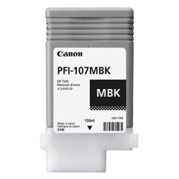 Tanque De Tinta Canon Pfi 107Mbk Negro, Inyección De Tinta, Ampolla - 6704B001AA