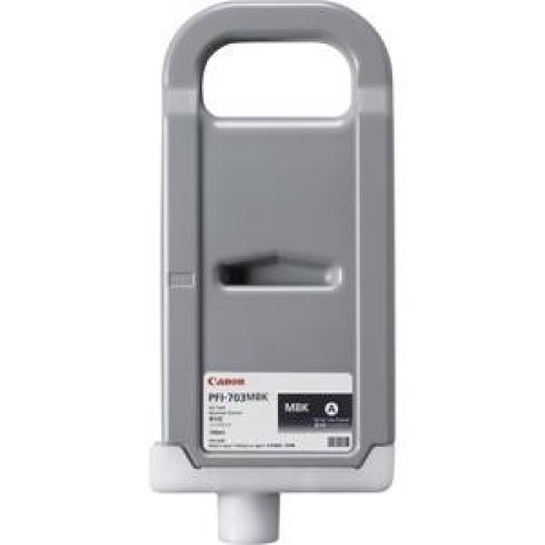 Tinta Canon PFI-703MBK Negro Mate 700ml - Cartucho Original para Impresoras Canon IPF