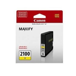 Cartucho de Tinta Canon PGI-2100 Amarillo Original - Modelo 9318B001AA Cartucho de Tinta Canon PGI-2100 Amarillo Original - Modelo 9318B001AA