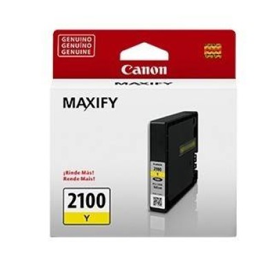 Cartucho Canon Pgi 2100 Y Amarillo, Caja - 9318B001AA