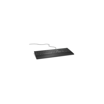 Teclado Dell KB216 - Alámbrico - USB - Inglés - Negro - 580-ADMT