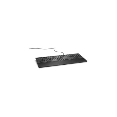 Teclado Dell KB216 - Alámbrico - USB - Inglés - Negro - 580-ADMT