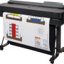 Plotter HP DesignJet T650 - 36" - Inyección de Tinta - Wi-Fi - USB - RJ-45 - Negro - 5HB10A