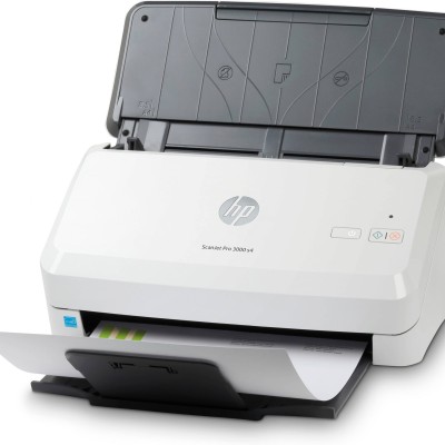 Escáner Hp Scanjet Pro 3000 S4 Sheet Feed 40Ppm Usb Dúplex Blanco - 6FW07A