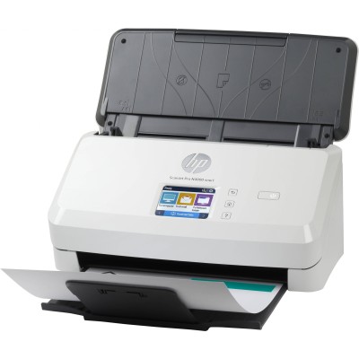 Escáner Hp Scanjet Pro N4000 Snw1 40Ppm Wi Fi Usb 3.0 Ethernet Dúplex Blanco - 6FW08A