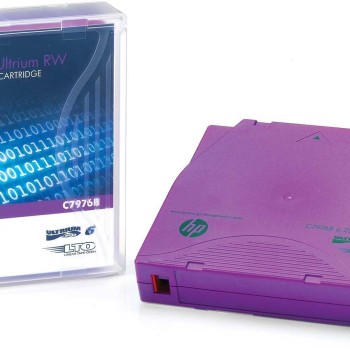 Cartucho de Datos HP LTO-6 Ultrium 6.25TB - C7976A