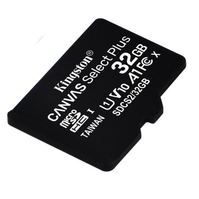 Memoria Microsdhc Kingston Canvas Select Plus 32Gb Clase 10 Uhs I C/Adaptador - SDCS2/32GB