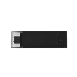Memoria USB Kingston DataTraveler 70 128GB USB-C 3.2 Negro - DT70/128GB Memoria USB Kingston DataTraveler 70 128GB USB-C 3.2 Negro - DT70/128GB