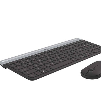 Kit Teclado y Ratón Logitech MK470 Inalámbrico USB Blanco - 920-009266