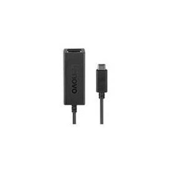 Adaptador USB Lenovo - USB-C a Ethernet - Negro - 4X90S91831